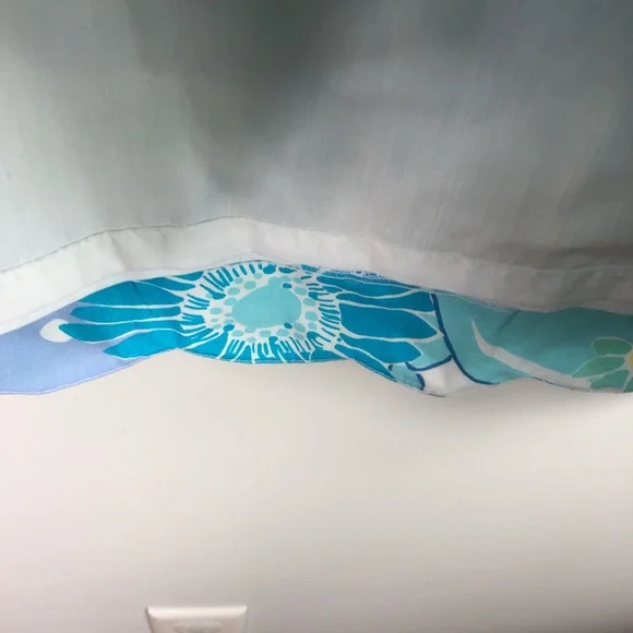 Lilly Pulitzer White Label Floral Spring Summer Strapless Dress 417 - Picture 4 of 9